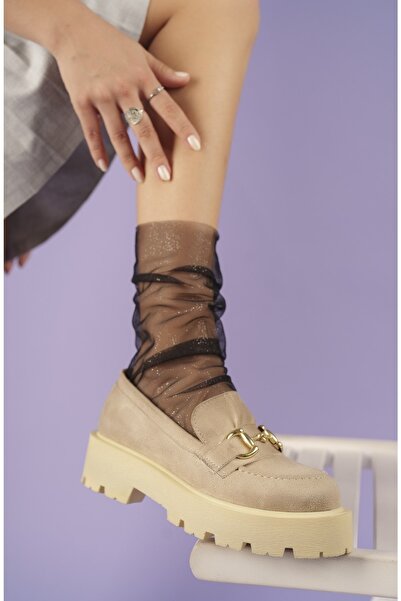 PASSAGE SHOES 4028 Жіночі замшеві туфлі з застібкою на щодень