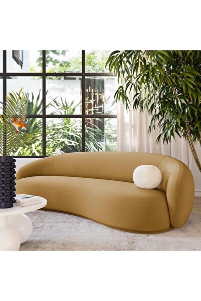 S Home Design Concept Oliver Fasülye Koltuk / Kanepe, Babyface, Hardal