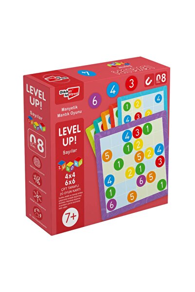 dikkat atölyesi Yayınları Level Up! 8 - Sayılar Sudoku