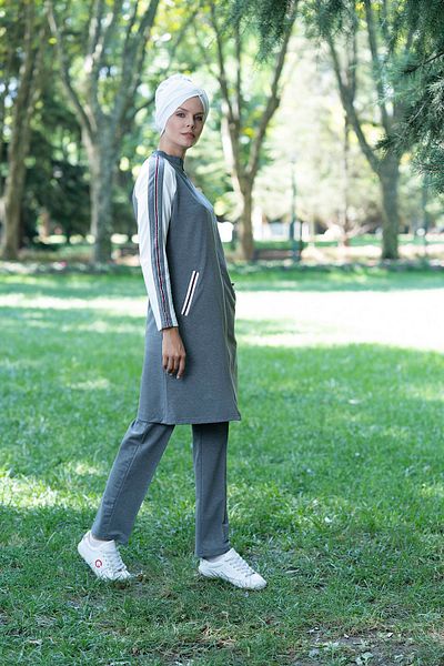 Elif Okur Hijab Tracksuit Set - 1060 Model