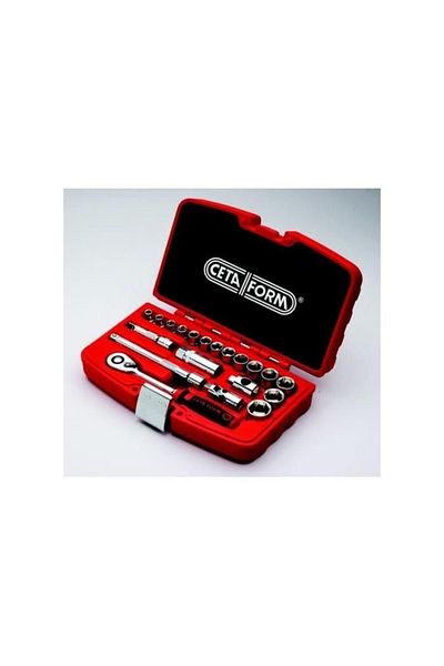 CETA FORM C10-20ph2 3/8'' 6 Corner Socket Set 20 Pieces (PLASTIC BOXED)