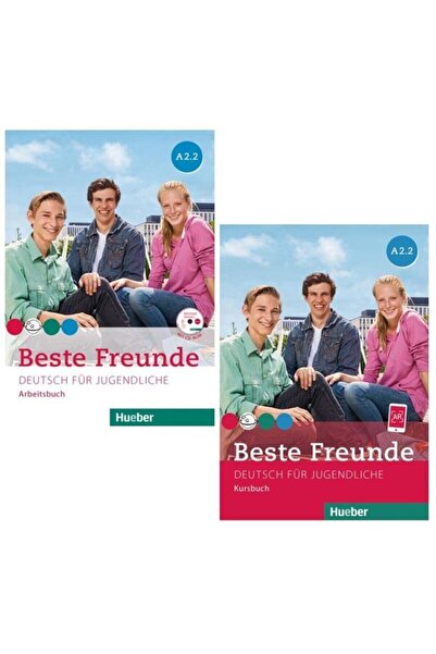 Hueber Beste Freunde A2.2 Βιβλίο μαθήματος και Τετράδιο εργασιών με CD-ROM