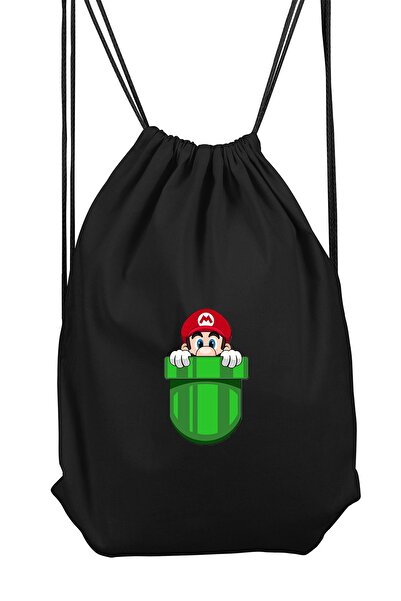 Zeron Tasarım Rucsac Super Mario Sports Bl2393
