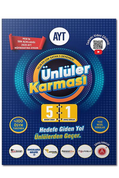 Ünlüler Karması Ayt 5+1 Karma Deneme