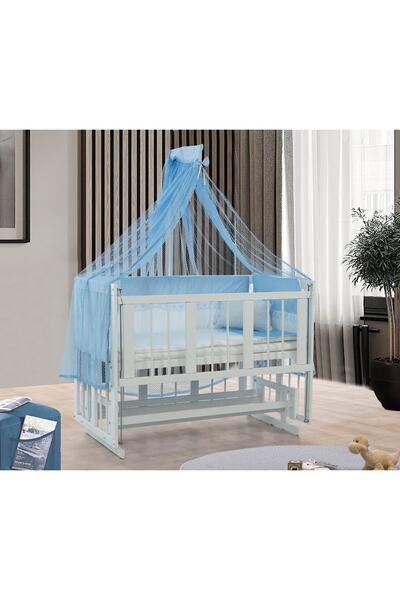Onurdesign Bukka Doğal Ahşap Beşik