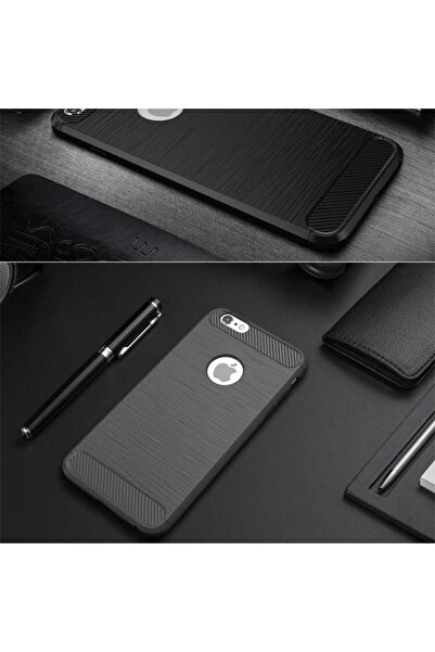 zore غطاء حماية من السيليكون لهاتف ابل ايفون 6 بلس، اللون رمادي