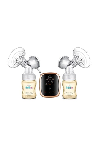saubern Milk İn Ebp960 Çiftli Elektrikli Göğüs Pompası - Şarjlı Göğüs Pompası - Süt Pompası