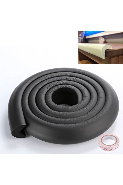 Genel Markalar Siyah Bebek Çocuk Masa Sehpa Ünite Kenar Köşe Darbe Koruyucu K...