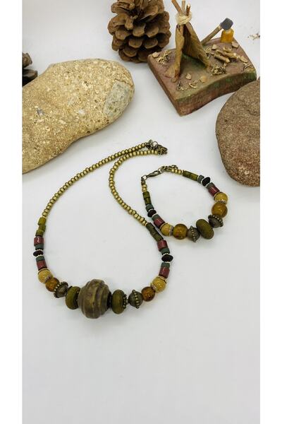 Porsuk Alternatif اليدوية العرقية أصيلة الهبي البوهيمي الأقراط الهندية الزجاج...