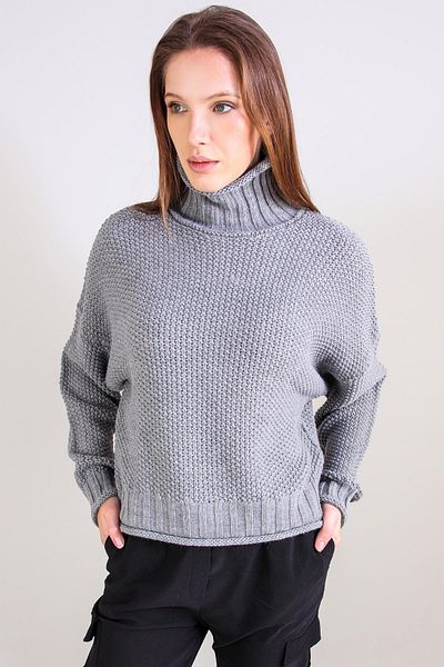 ALEXANDERGARDI Pulover gri cu gât pentru damă B20-18842