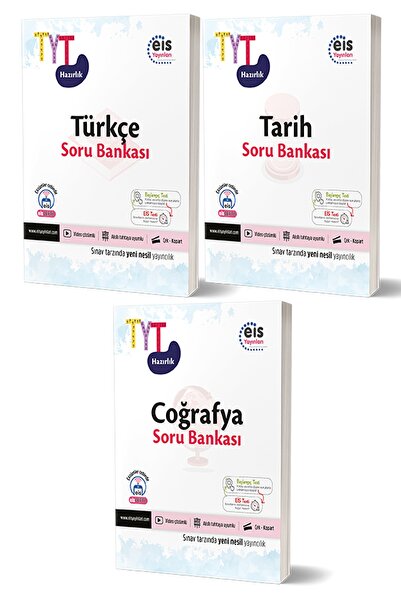 eis Yayınları Tyt Türkçe Tarih Coğrafya Soru Bankası Sözel Seti Eis Yayınları