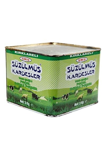 Süzülmüş Kardeşler Paçal Peynir Teneke 3 Kg