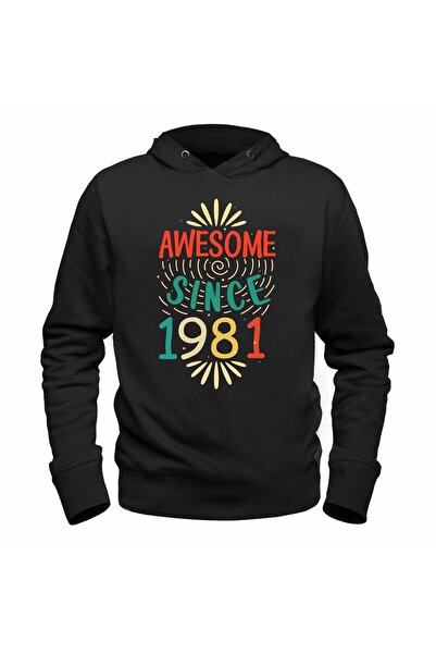 Alfa Tshirt Vintage 1981 Awesome Black Sweatshirt