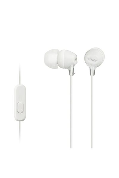 Sony Mdr-ex15apw Silikonlu Mikrofonlu Kulak Içi Kulaklık - Beyaz