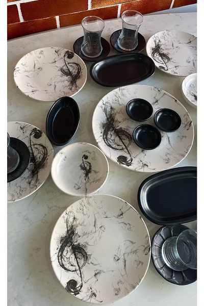 Keramika Arya 28 Piece Breakfast Set