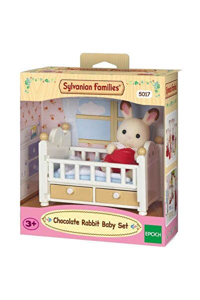 SYLVANIAN FAMILIES Çikolata Kulaklı Tavşan Bebek Ve Yatağı