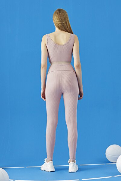 GİZZEY 20837 Bralet Tayt Takım