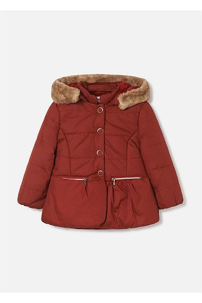 MAYORAL Girl's Coat Red 4486