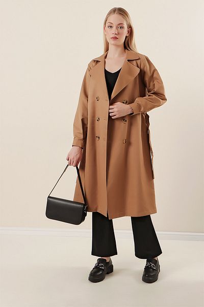Bigdart Trenchcoat - Braun - Zweireihig