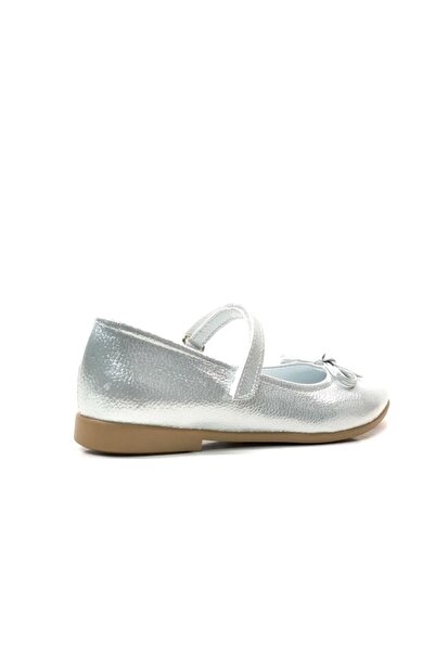 Tuğba Ortopedi 469-1 Ορθοπεδικό Κοριτσίστικο Ασημένιο Φιόγκο Μπαλαρίνα