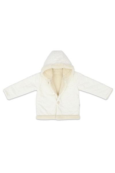 Bebitof Lamb Embossed 6-18 Months Hooded Coat