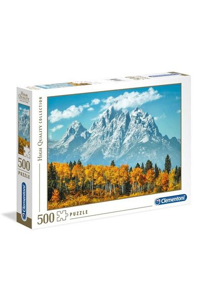 CLEMENTONI - 500 Piece High Quality Collection Adult Puzzle - Grand Teton In Fall 35034