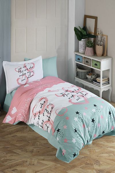 Hobby Voyager Poplin Single Duvet Cover Set