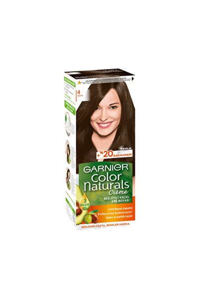 Garnier Color Naturals Saç Boyası Kahve No: 4