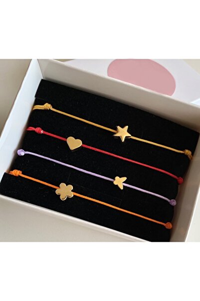 Everglow Jewelry Premium Star Heart Butterfly Clover Adjustable Parachute Rop...