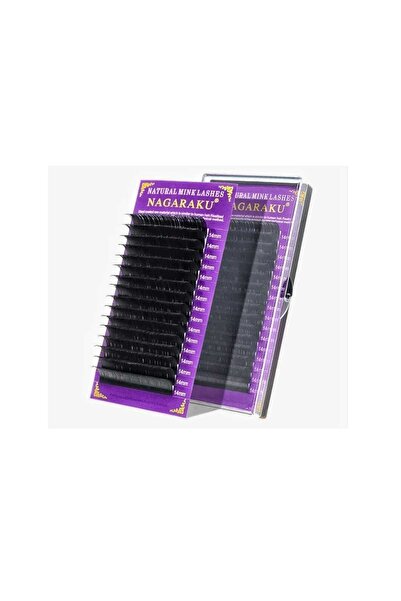 NAGARAKU Ipek Kirpik C Kıvrım 0,07 Kalınlık 10mm Uzunluk Takma Kirpik