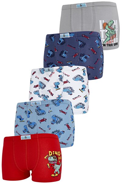 biyokids بوكسر ولادي 5 قطع متعدد الألوان Byo2602