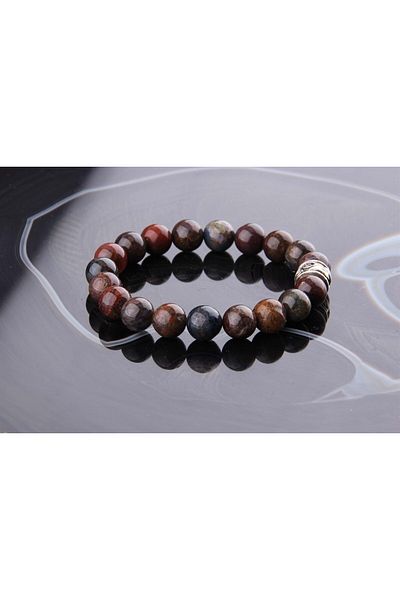 ALAVAN Pietersite Natural Stone Bracelet 8 Mm, Crystal Accessory, Healing Vibration Therapy, Premium Quality