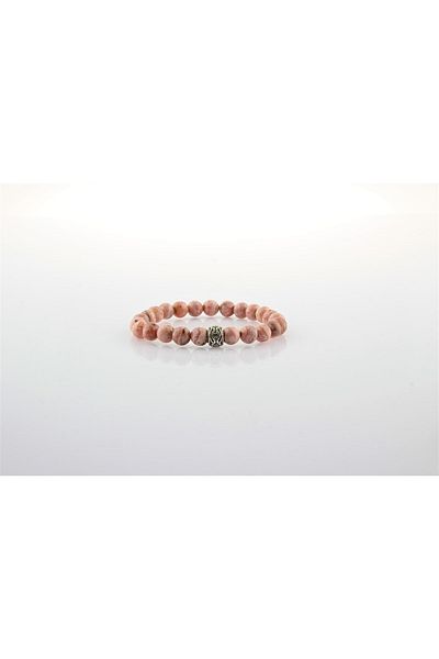 ALAVAN Rhodochrosite Pink Bracelet 6mm, Crystal Accessory, Healing Vibration Therapy, Premium Quality