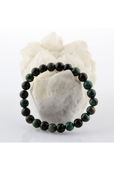 ALAVAN Flogopite (phlogopite) Natural Stone Bracelet 8mm, Crystal Accessory, Healing Vibration Therapy
