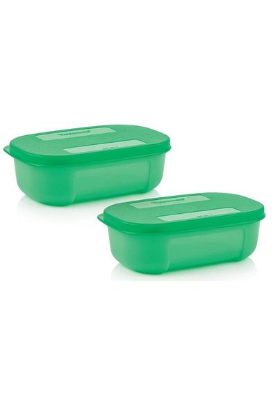Tupperware Angel Container 2-Piece 140 Ml Mini Storage Container Green Hsgl