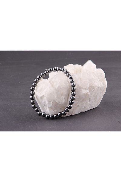 ALAVAN Hematite Natural Stone Bracelet 6 mm