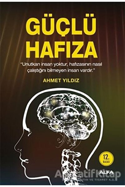 Alfa Yayınları Güçlü Hafıza - Ahmet Yıldız