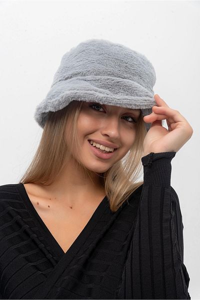 Saria Moda Plush Bucket Hat
