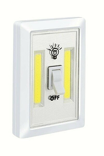 Derwell Dolap Içi Aydınlatma Mıknatıslı 3 Watt 240 Lümen Led Lamba Pilli On-o...