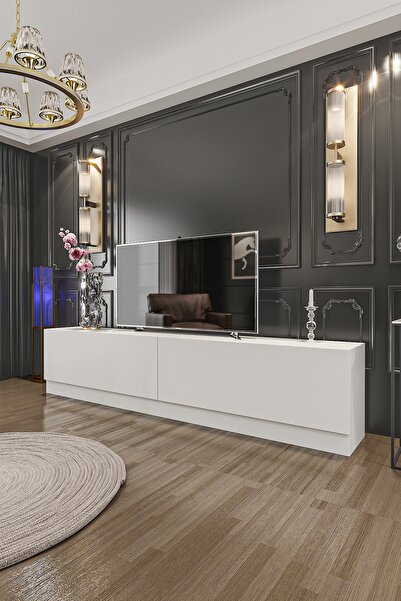 Givayo Mobilya River Tv Ünitesi Beyaz 180 Cm