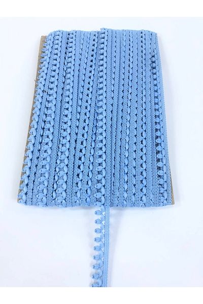 Hobigram Blue Tiny Detailed Water Stone Grout Decorative Strip – Decorative Strip, Stylish Design, Women's Accessory – D