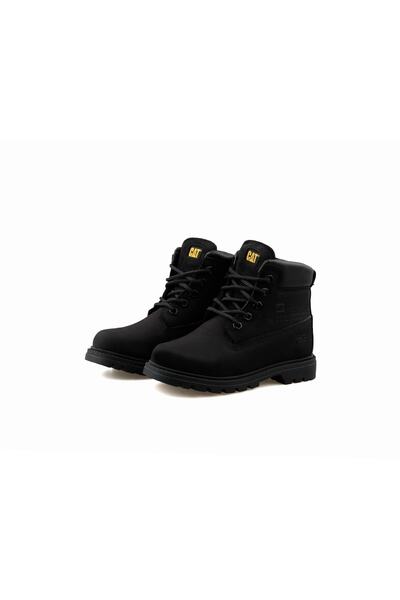 Caterpillar Cat Bruiser 2.0 Çocuk Günlük Bot 015f101087-black-nubuk Siyah