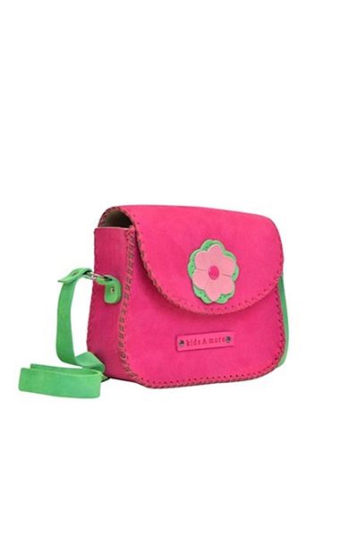 kids A more Flower Girl's Messenger Bag Fuchsia