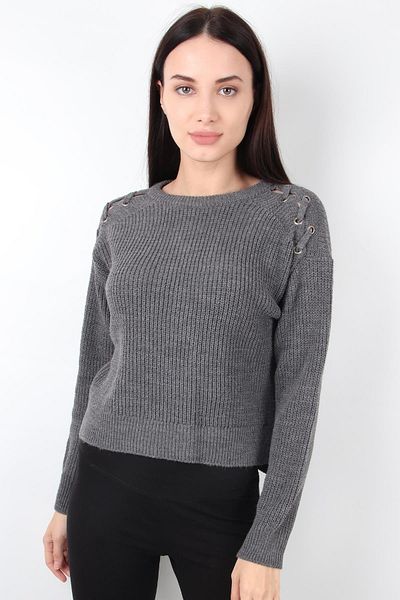 ALEXANDERGARDI Shoulder Detailed Sweater (B20-18837)