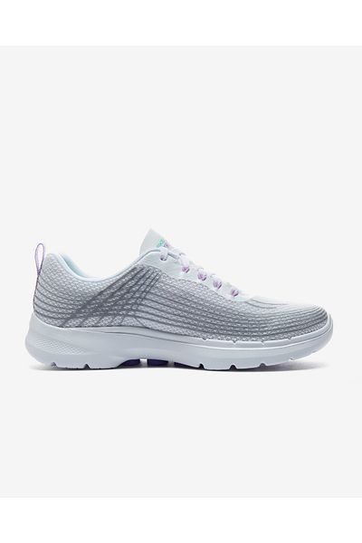 SKECHERS Go Walk 6 - Inner Joy Women's White Walking Shoes 124554   Wmlt