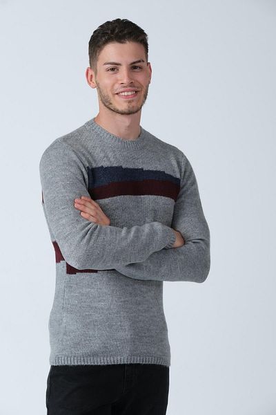 ALEXANDERGARDI Crew Neck Regular Fit Sweater (AG5021)