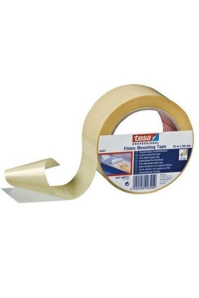 Tesa Çift Taraflı Bant Filmik Şeffaf 25x50 64621-00069-00