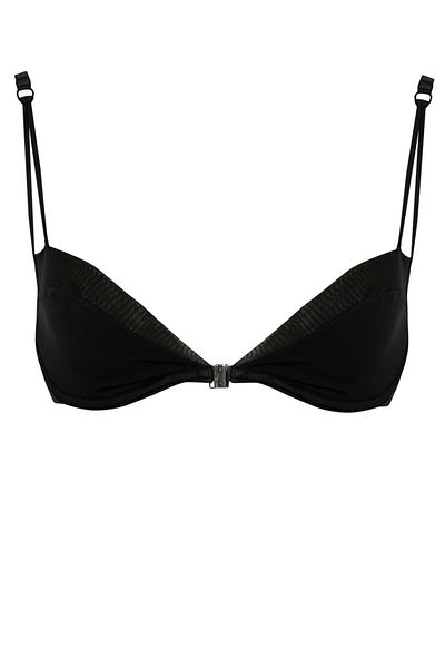 DeFacto Σουτιέν Fall In Love Underwire Cupless με λεπτομέρεια από τούλι