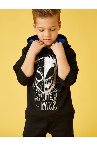Koton Spiderman Sweatshirt Printed Licensed Hoodie