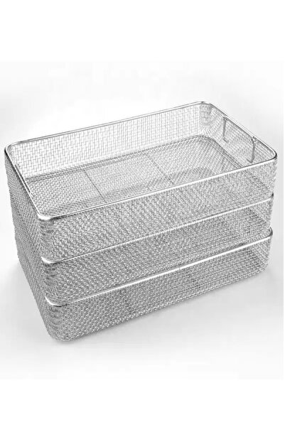 MT Sterilizasyon Yıkama Ve Yıkama Cihazı Tel Sepeti 485*255*100 Mm